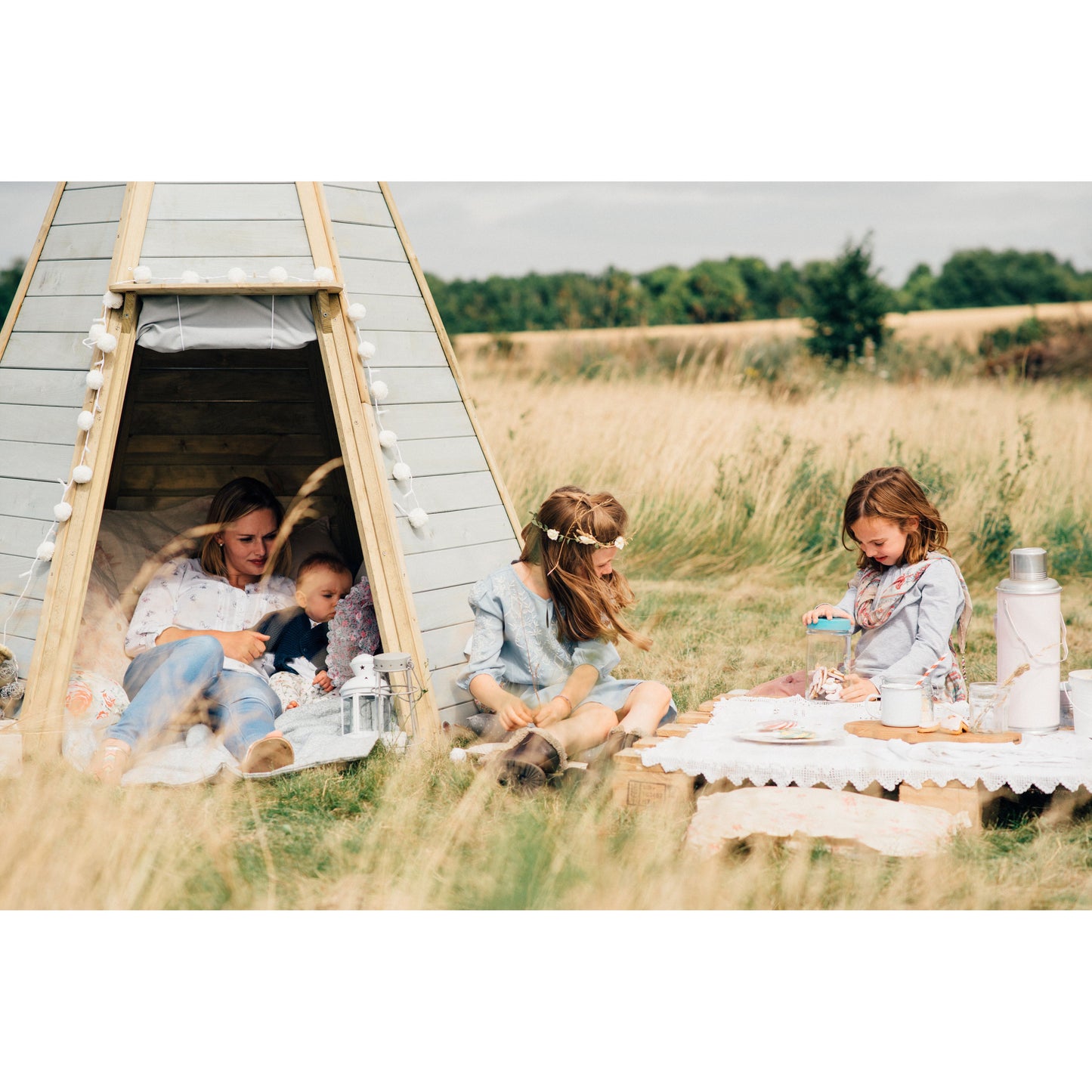 Great Wooden Teepee Hideaway