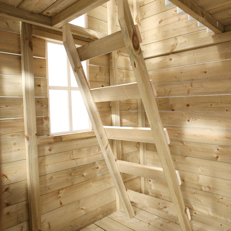 Skye FSC® Wooden Playhouse with Balcony & Slide