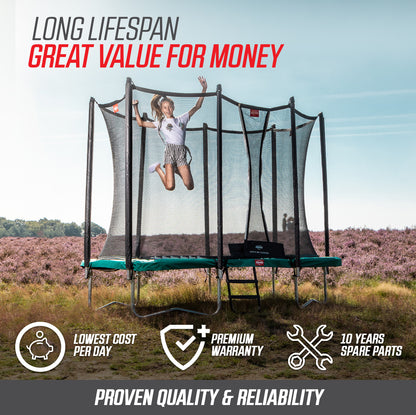 BERG Ultim Favorit 280 Trampoline with Safety Net
