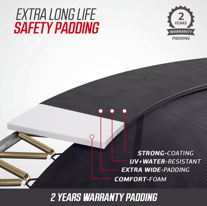 BERG Champion Regular Grey Trampoline with Safety Net