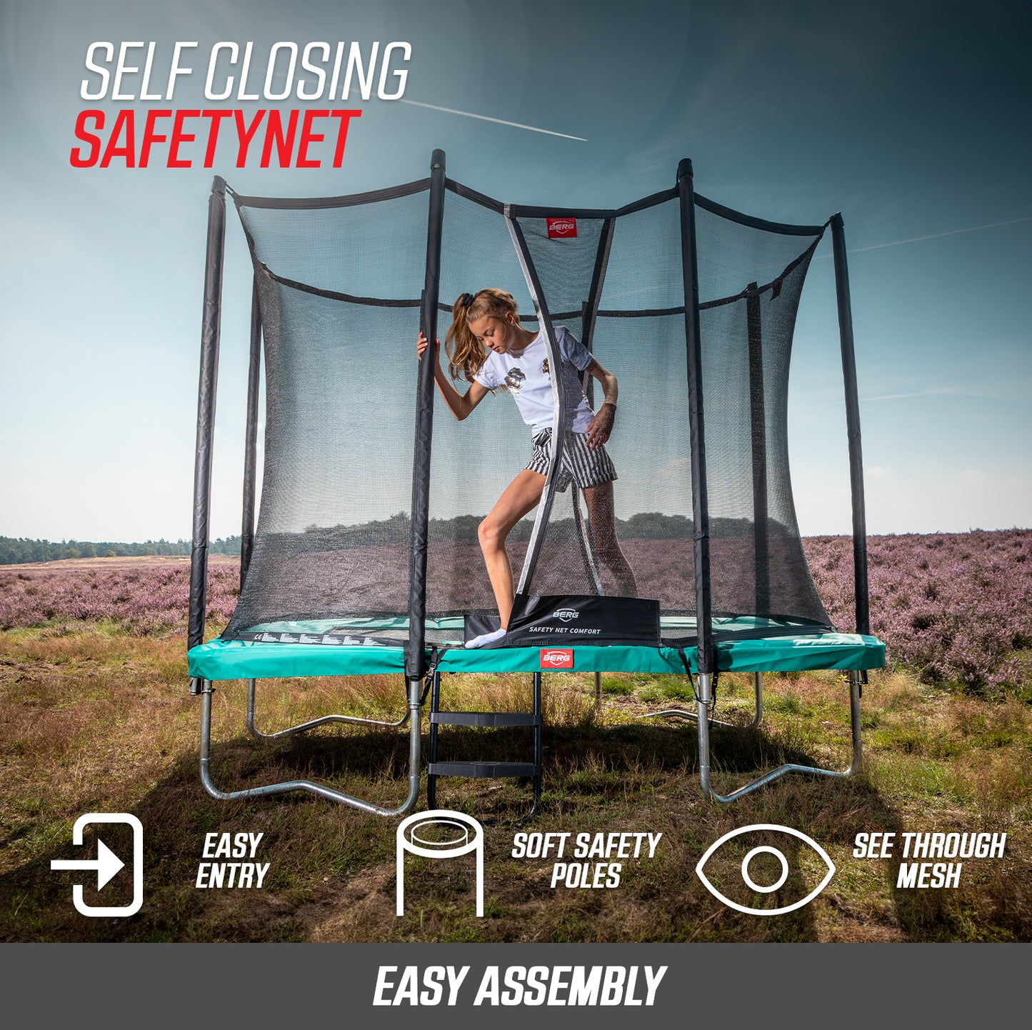 BERG Ultim Favorit 280 Trampoline with Safety Net