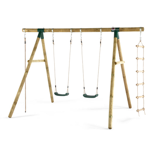 Gibbon® Wooden Swing Set
