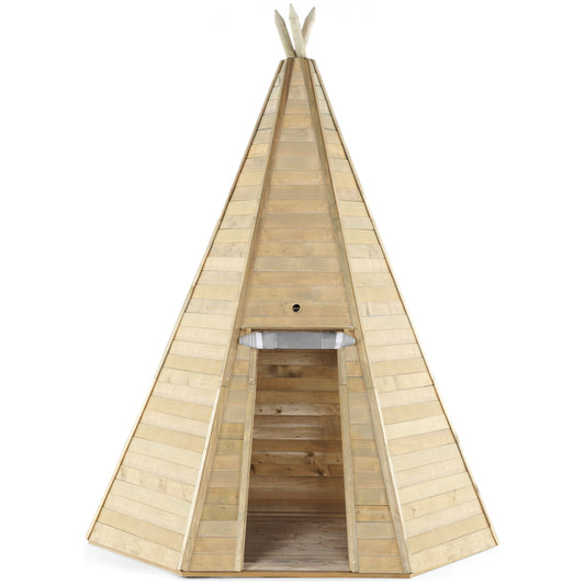 Grand Wooden Teepee Hideaway