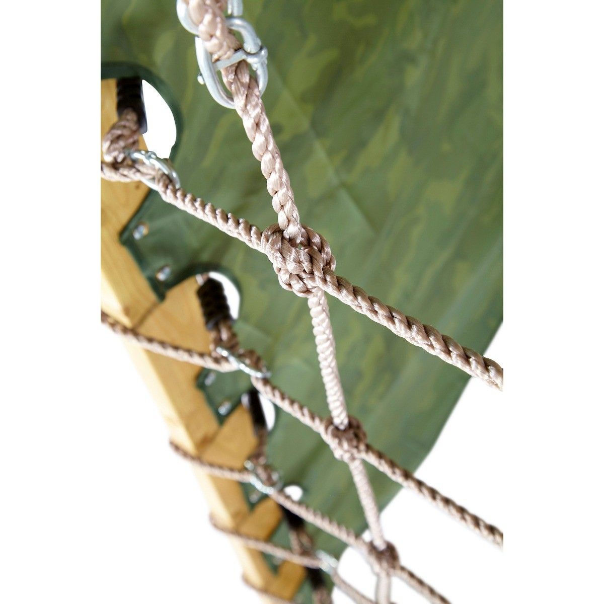 Climbing Pyramid Wooden Climbing Frame, Add Swing Option
