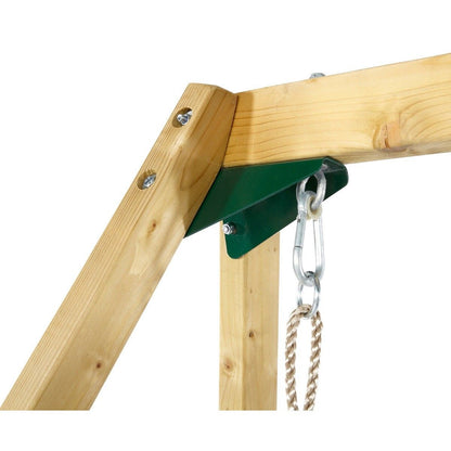 Climbing Pyramid Wooden Climbing Frame, Add Swing Option