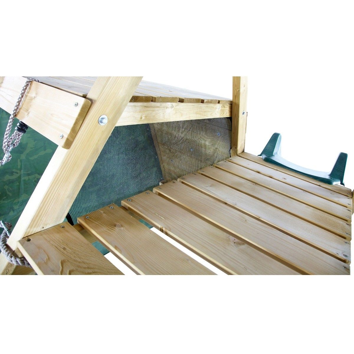 Climbing Pyramid Wooden Climbing Frame, Add Swing Option