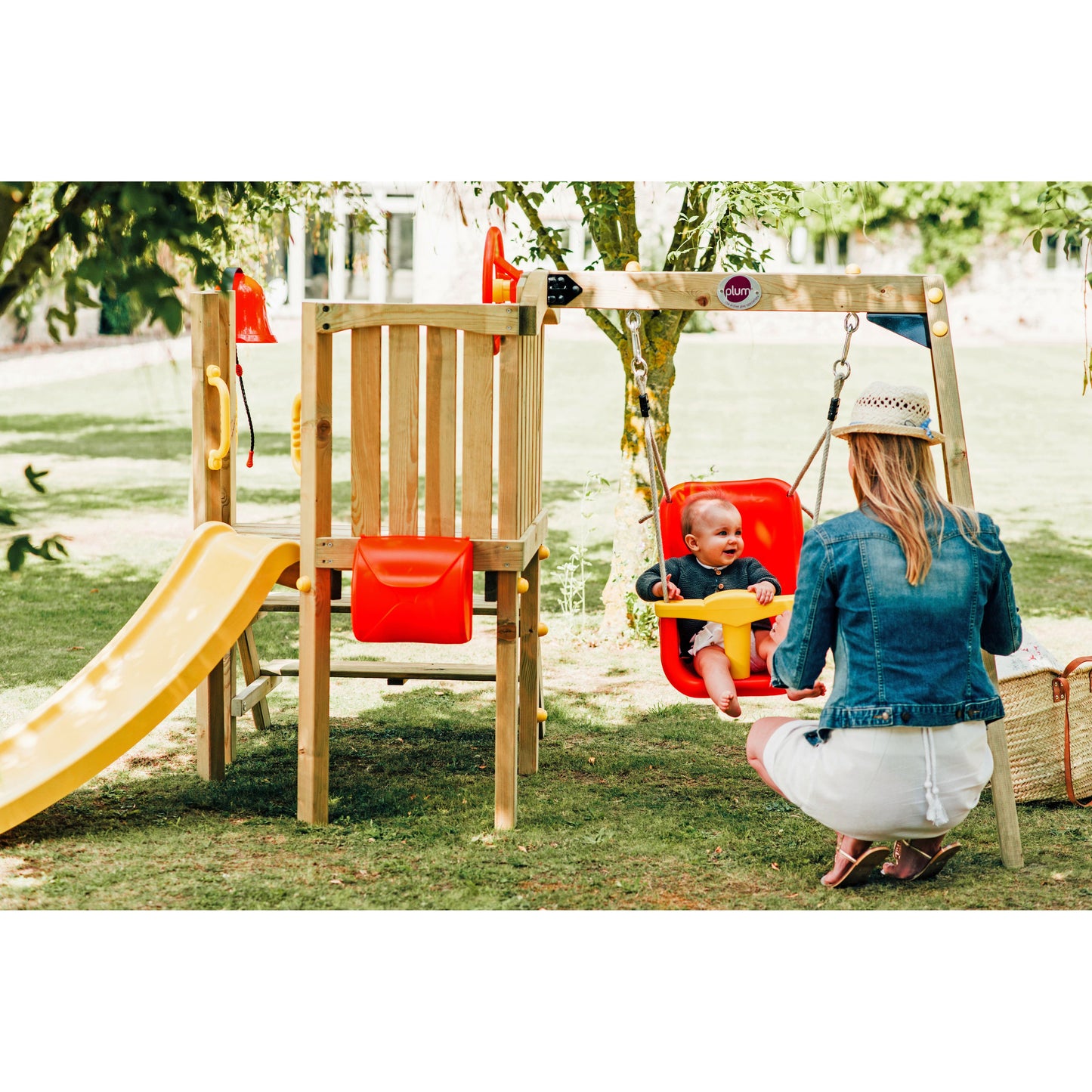 Toddlers Tower Wooden Climbing Frame
