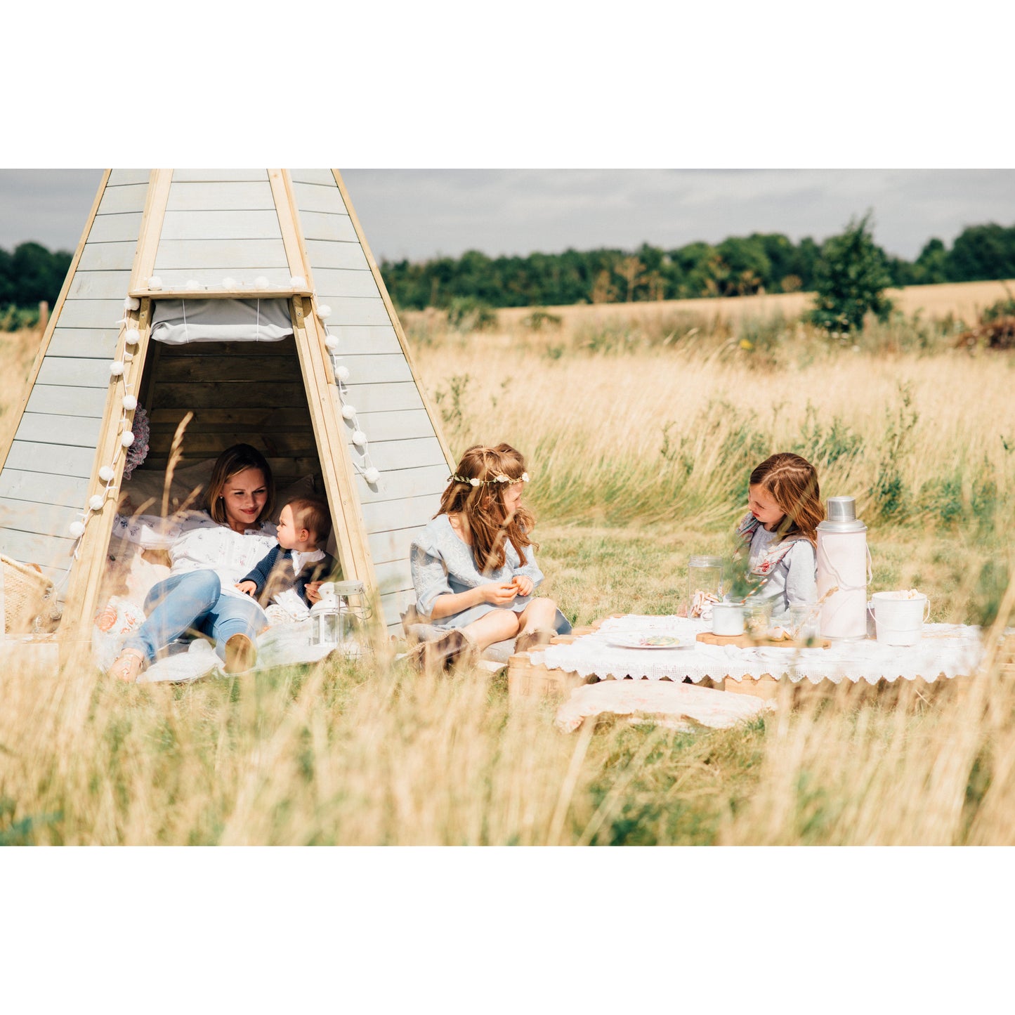Great Wooden Teepee Hideaway