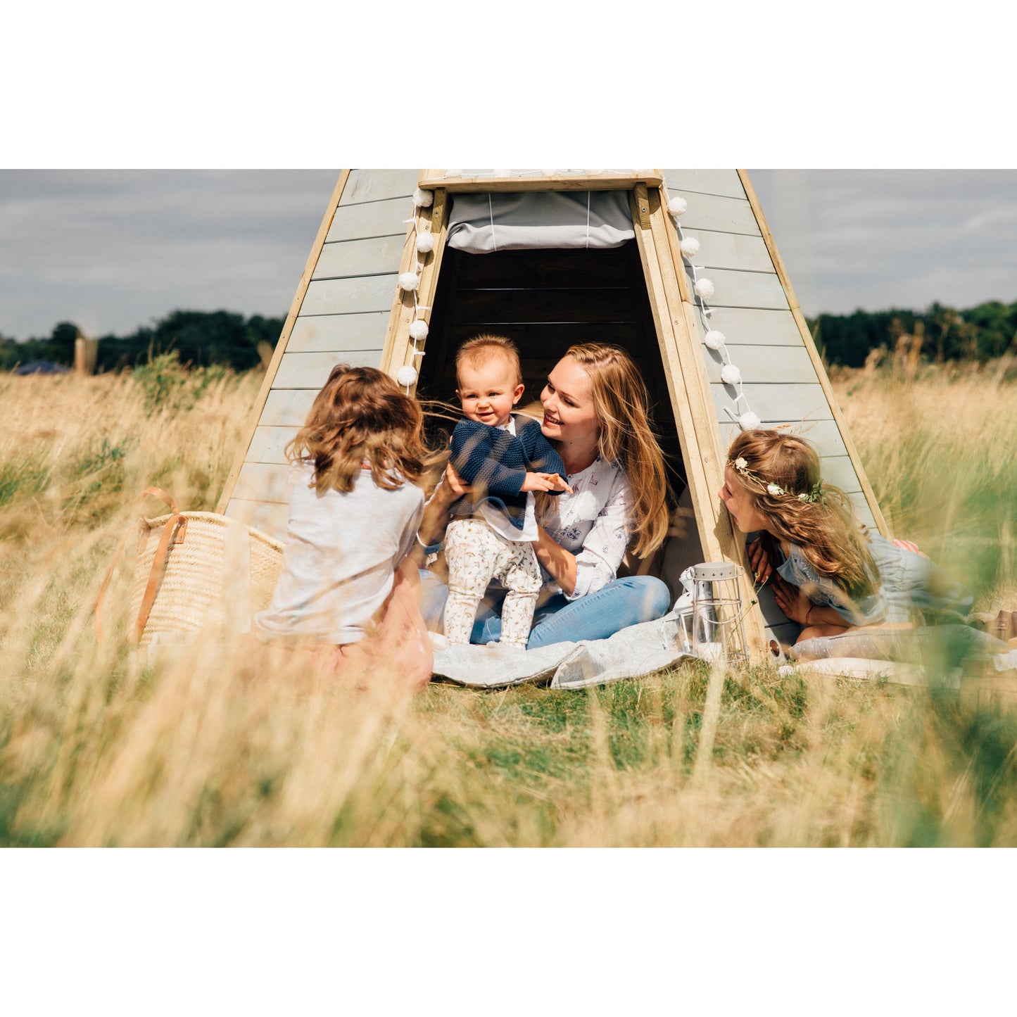 Great Wooden Teepee Hideaway