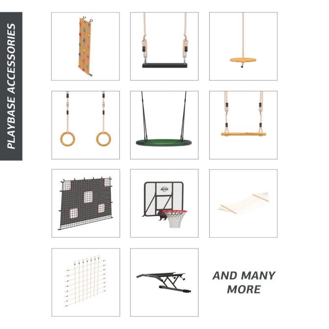 BERG Playbase Accessory: Football Goal - Large (Not Sold Separately)