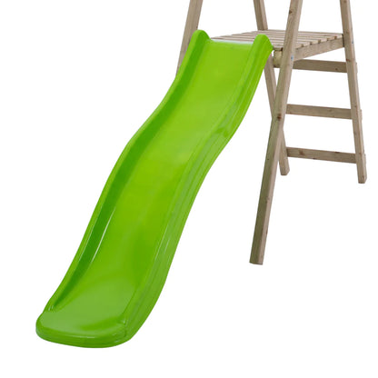 Forest Multiplay Double Wooden Swing Set & Slide