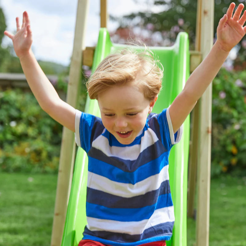 Forest Multiplay Double Wooden Swing Set & Slide