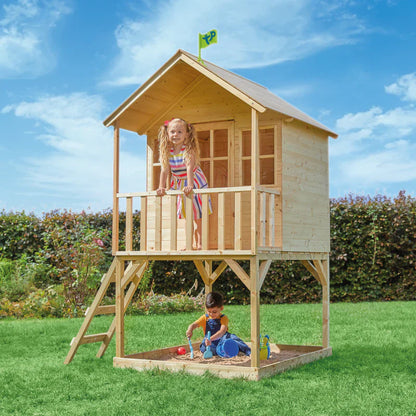TP Hill Top Tower Wooden Playhouse