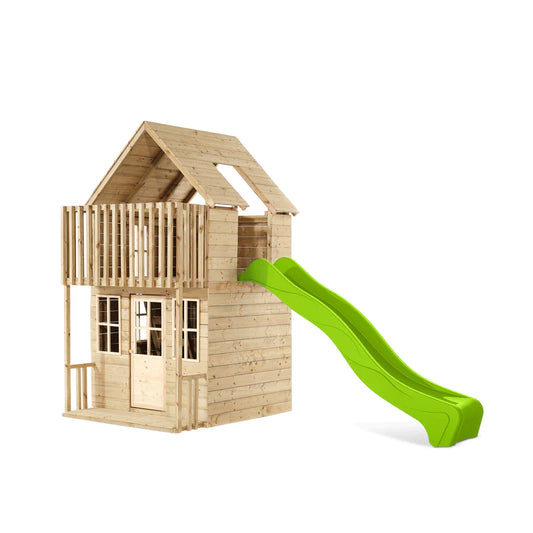 Skye FSC® Wooden Playhouse with Balcony & Slide