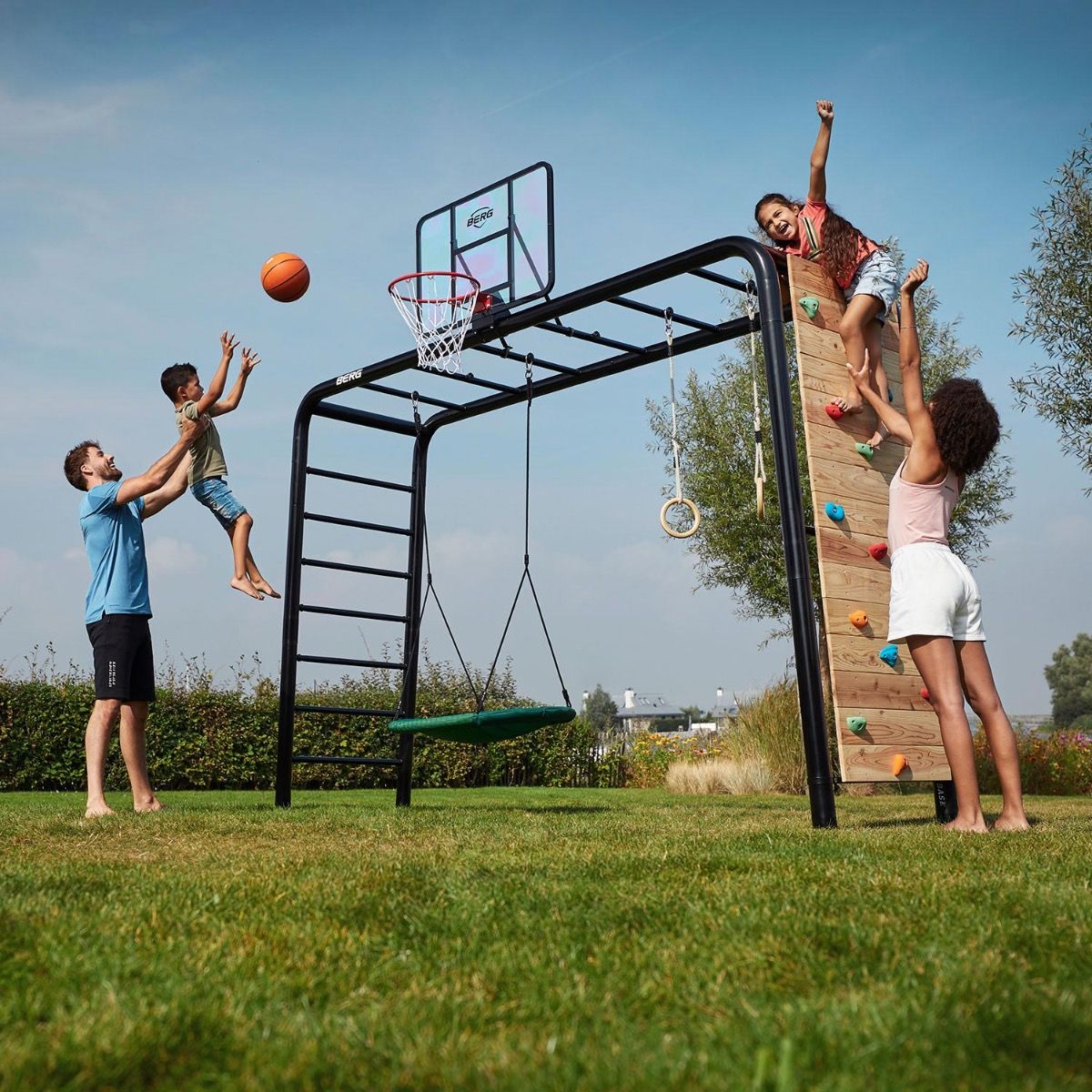 BERG Playbase Accessory: Football Goal - Large (Not Sold Separately)