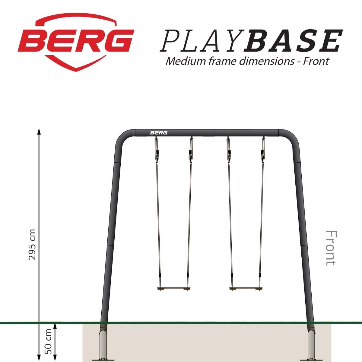 BERG Playbase Large TL (Climbing net L+Boxing bag)