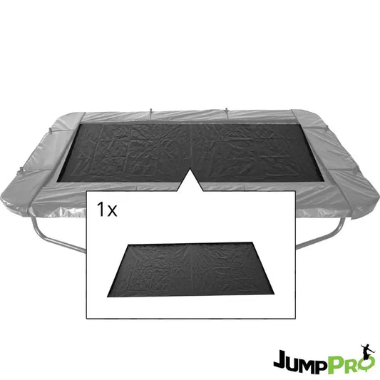 10ft x 7ft Black Salta Rectangular Trampoline Cover (Not Sold Separately)