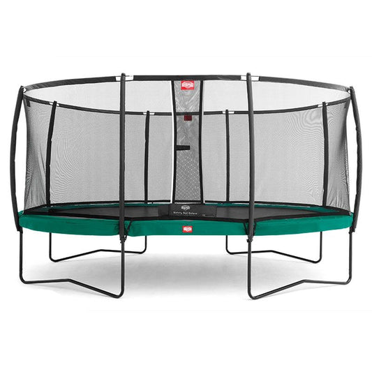 BERG Grand Champion Regular Green Trampoline with Safety Net