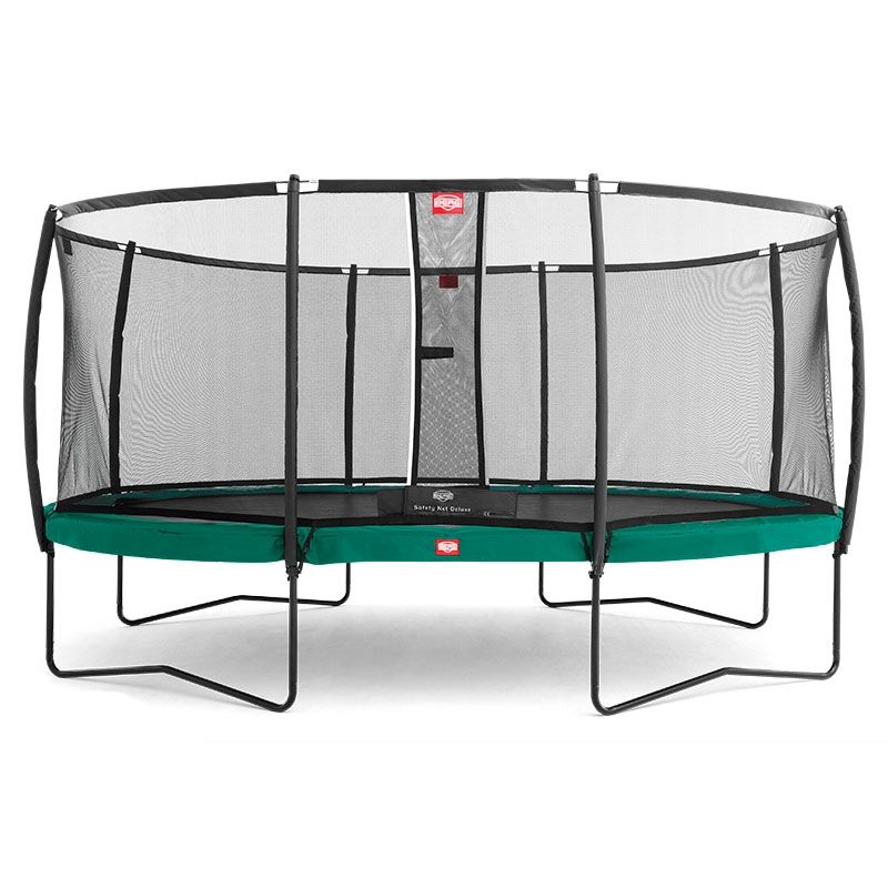 BERG Grand Champion Regular Green Trampoline with Safety Net