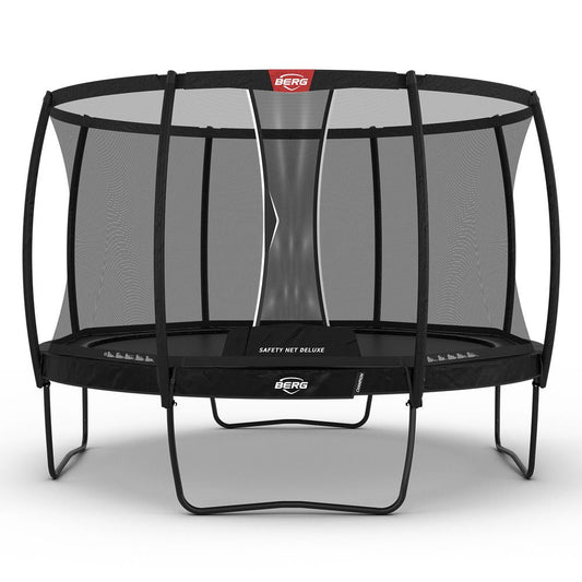 BERG Champion Regular Grey Trampoline with Safety Net